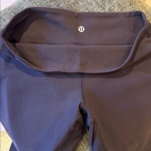 lululemon athletica Black Leggings crop
